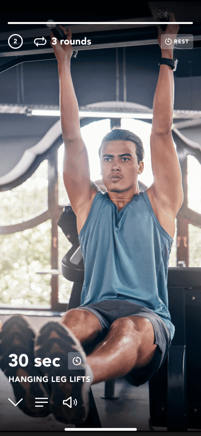Video Workouts in the app